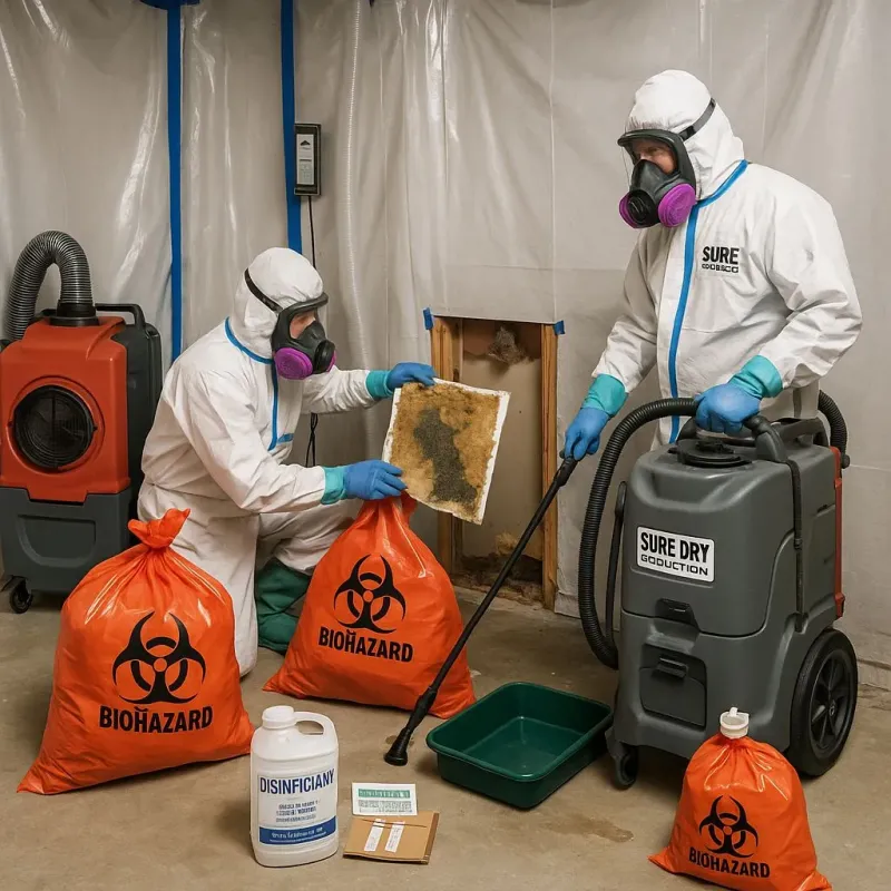 Contaminated Water Handling Protocols process in Marion, NY