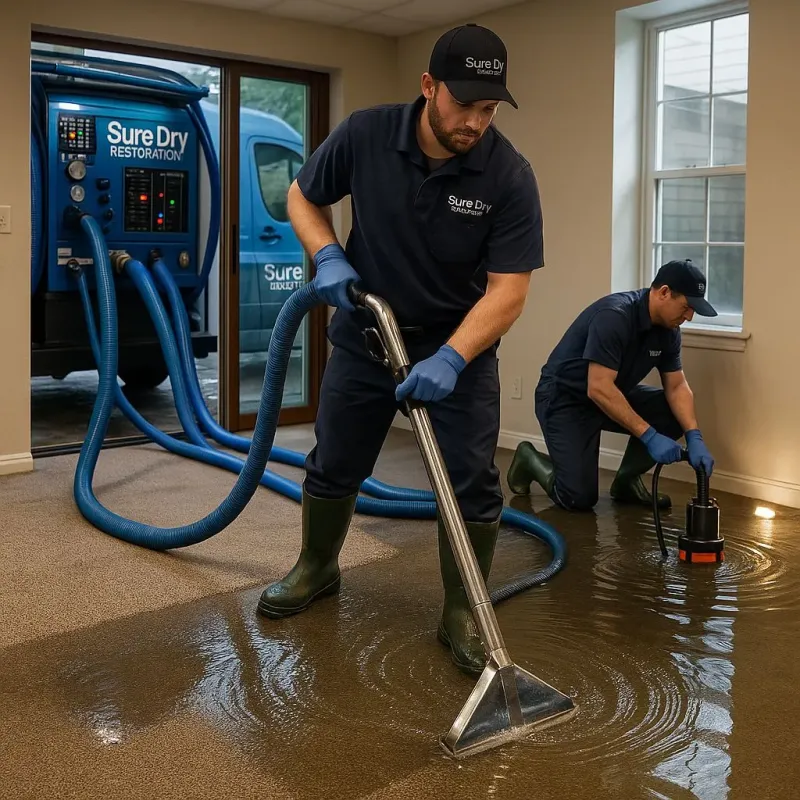 Water Extraction and Removal process in Marion, NY